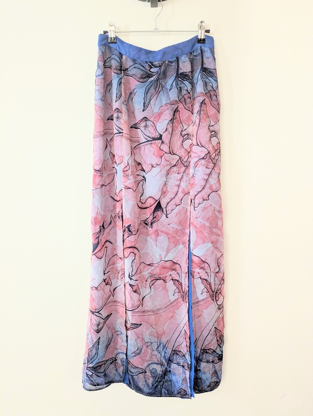 Watercolour Floral Maxi Skirt NWT W118 Walter Baker Jose Size 2